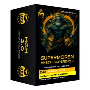 SUPERMOREN MK677+SUPERDROL 50 CAPSULS
